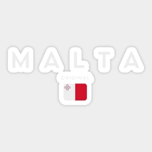 Malta flag, maltese flag Sticker